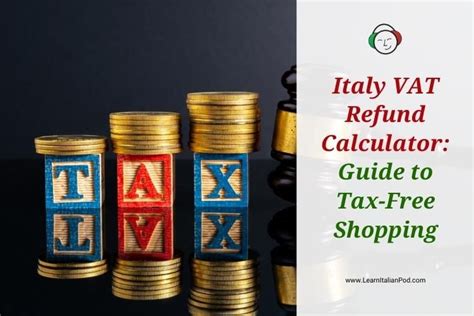 louis vuitton tax free italy|shopping in italy vat refund.